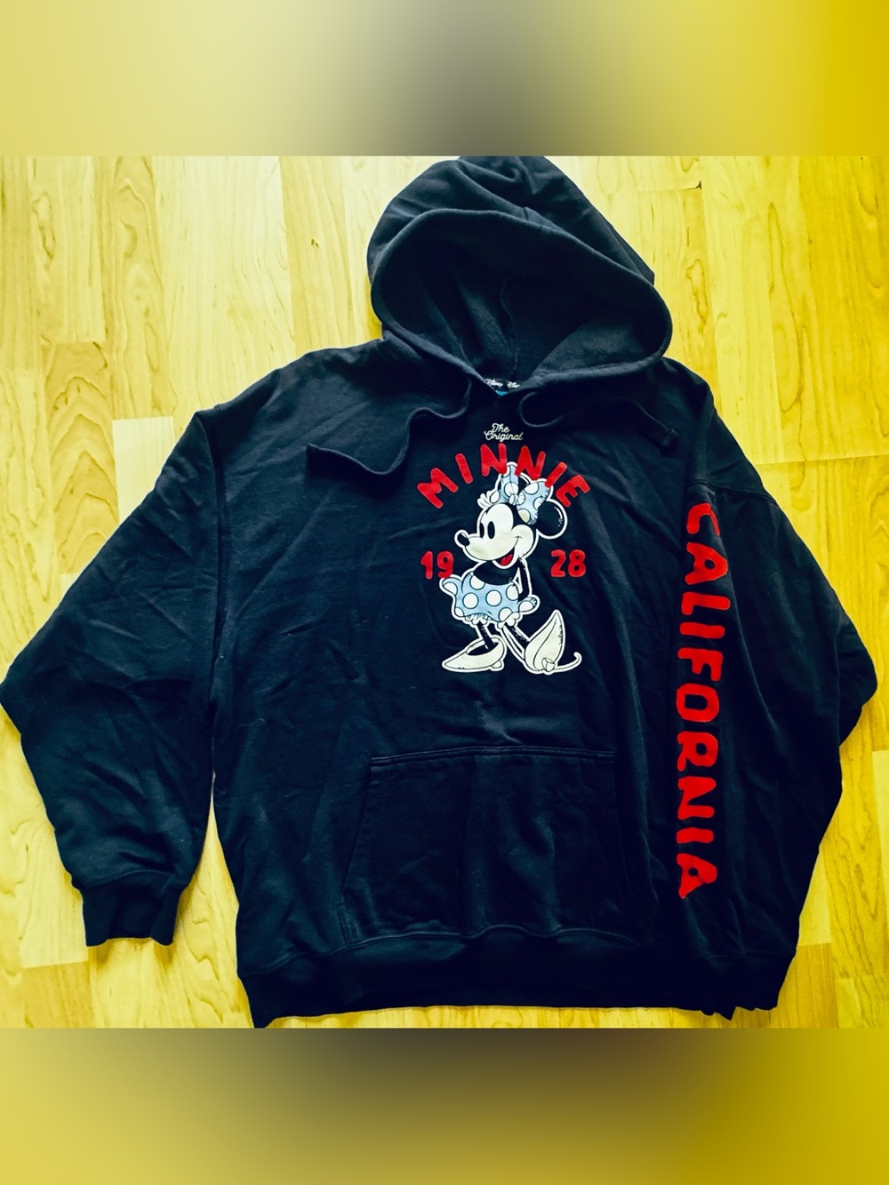 Disney Minnie Mouse navy Hooded Sweatshirt - California Graphic